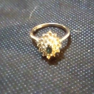 Vintage onyx ring